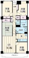 物件の間取り画像