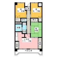 物件の間取り画像