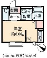 物件の間取り画像