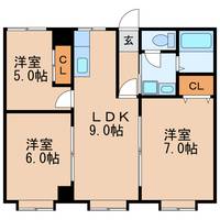 物件の間取り画像
