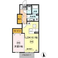 ベル ジュネス Kの間取り