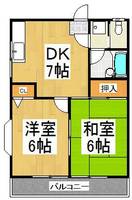 プラムハイツの間取り