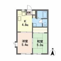 ウエストヴィラ栗生の間取り