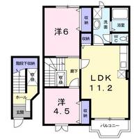新潟県柏崎市剣野町(アパート)の賃貸物件の間取り