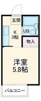 物件の間取り画像