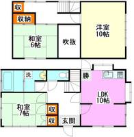 物件の間取り画像