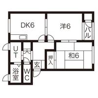 アドラシオンII B棟の間取り