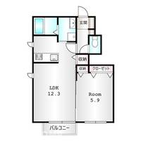 物件の間取り画像