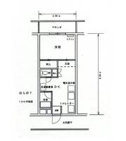 はらの7県庁東ビルの間取り