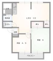 物件の間取り画像