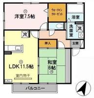 ビューハイツ西蒲田の間取り