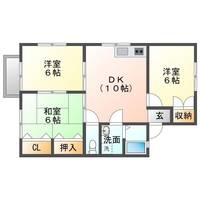 ラ・フォーレオガタマ B棟の間取り