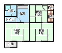 物件の間取り画像