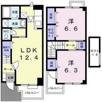 群馬県太田市南矢島町(アパート)の賃貸物件の間取り