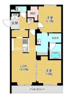 物件の間取り画像