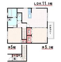 物件の間取り画像