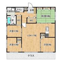 高知県高知市桜井町1(マンション)の賃貸物件の間取り