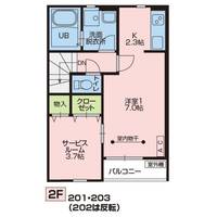 物件の間取り画像