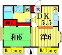 物件の間取り画像