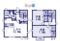 神奈川県茅ヶ崎市若松町(一戸建)の賃貸物件の間取り