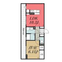 千葉県千葉市緑区おゆみ野4(アパート)の賃貸物件の間取り
