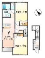 サンモールヤマトの間取り