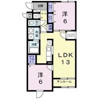 ベル プロムナードの間取り