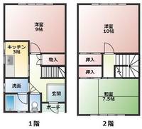 コーポ古川の間取り