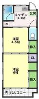 物件の間取り画像