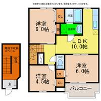 物件の間取り画像