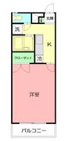 神奈川県秦野市平沢(アパート)の賃貸物件の間取り