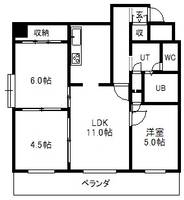 物件の間取り画像