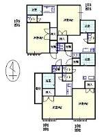 物件の間取り画像