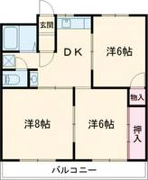 物件の間取り画像