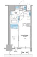 東京都台東区台東2(マンション)の賃貸物件の間取り