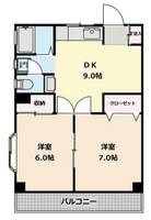 東京都狛江市和泉本町4(マンション)の賃貸物件の間取り
