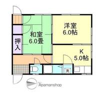 金森アパートの間取り