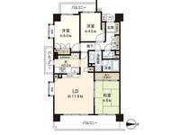 泉中央パークホームズの間取り