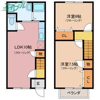 物件の間取り画像