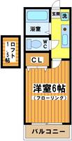 東京都調布市国領町6(アパート)の賃貸物件の間取り