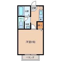 ベルビラ大日の間取り