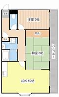 滋賀県東近江市佐野町(マンション)の賃貸物件の間取り