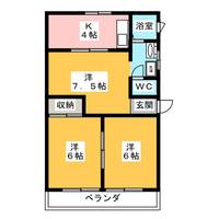 コーポ藤木の間取り