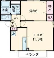 物件の間取り画像