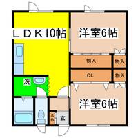 物件の間取り画像