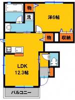 物件の間取り画像