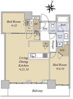 物件の間取り画像