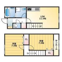 物件の間取り画像