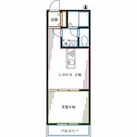東京都中野区大和町3(マンション)の賃貸物件の間取り