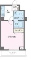 東京都町田市中町2(マンション)の賃貸物件の間取り
